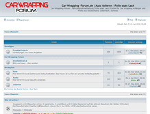 Tablet Screenshot of car-wrapping-forum.de